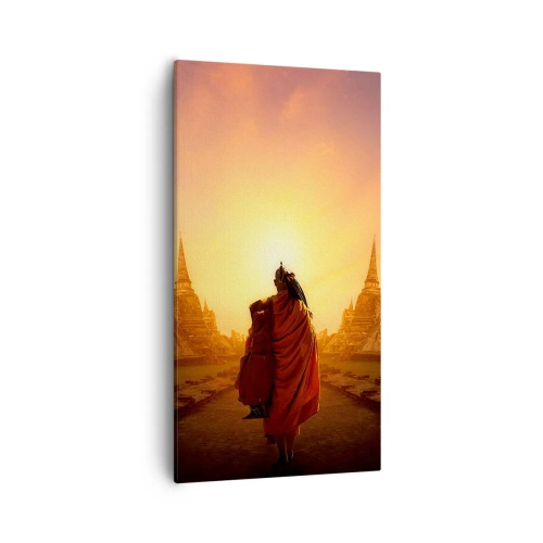 Obraz na płótnie - W spokoju przez wieczność - 55x100 cm