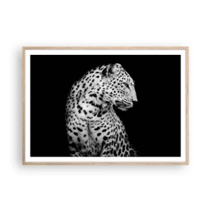 Plakat w ramie jasny dąb - Prawy profil doskonały! - 100x70 cm