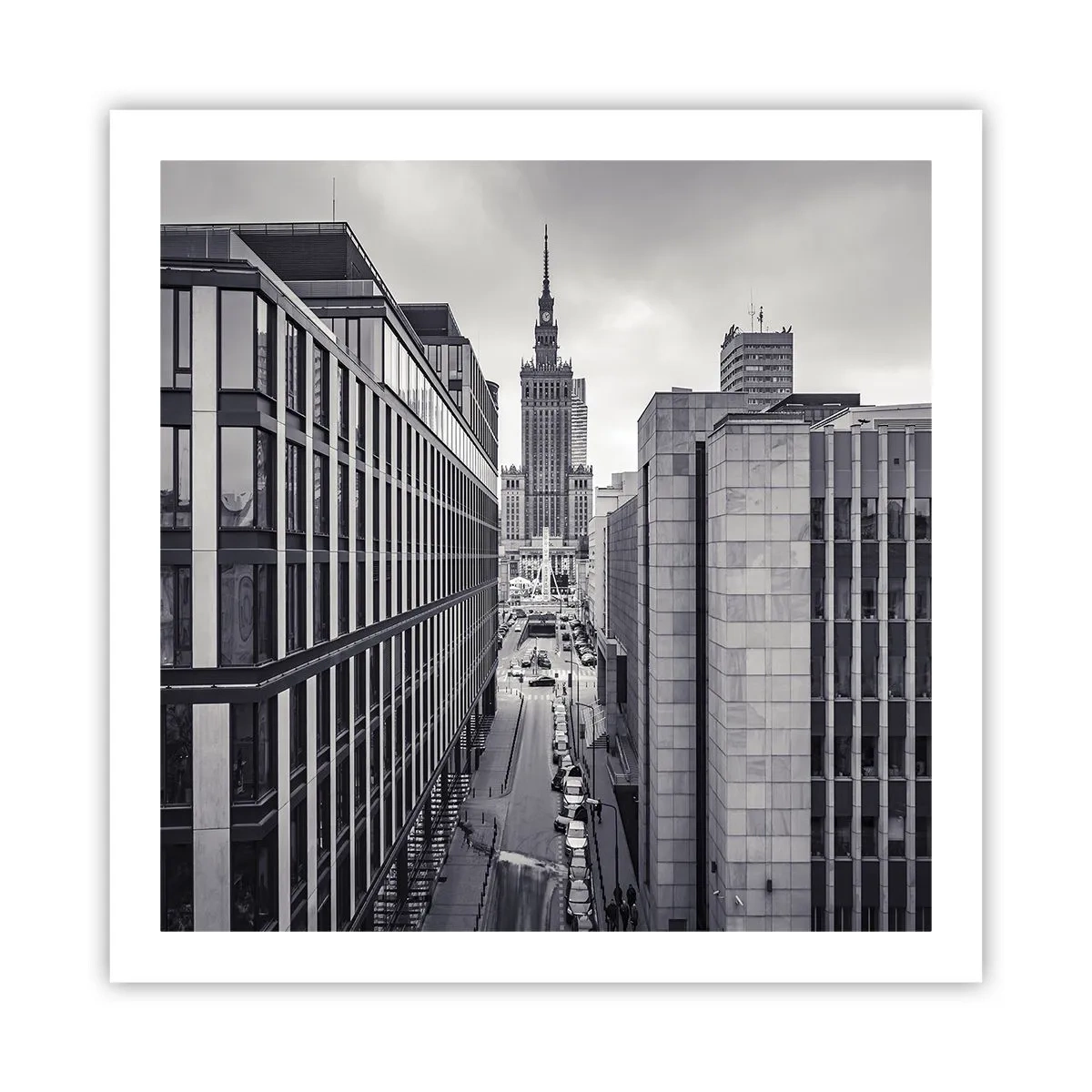 Plakat - Warszawska dolina - 60x60 cm