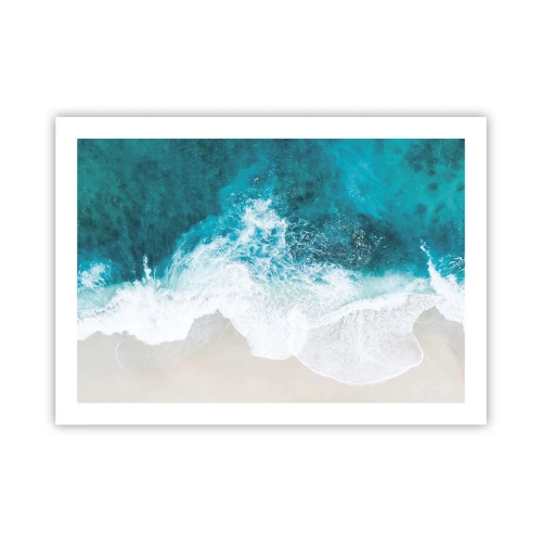 Plakat - Naturalna pieszczota - 70x50 cm