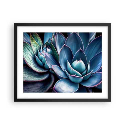 Plakat w czarnej ramie - Witalna siła - 50x40 cm