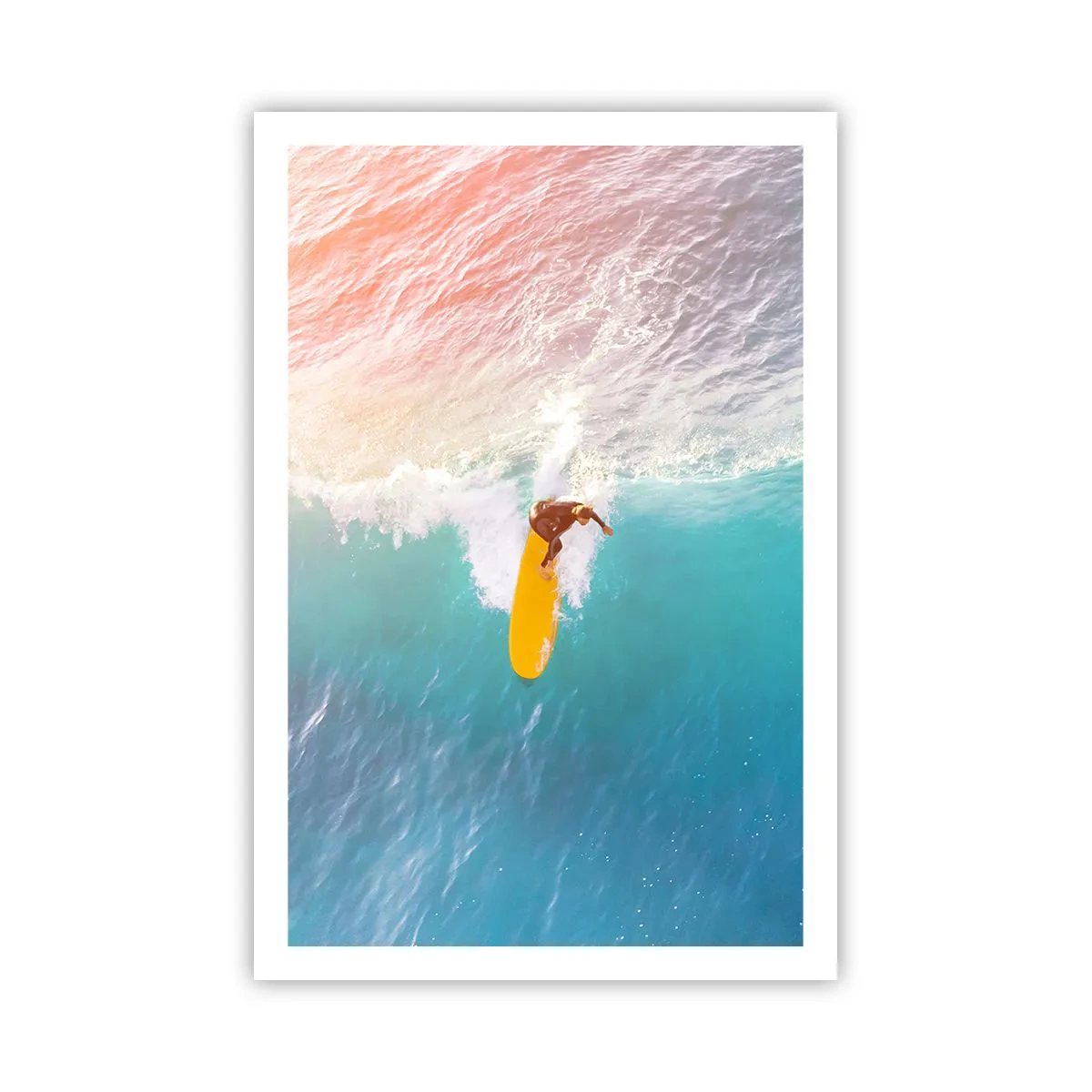 Plakat - Oceaniczny jeździec - 61x91 cm