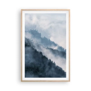 Plakat w ramie jasny dąb - Mistyka gór - 61x91 cm