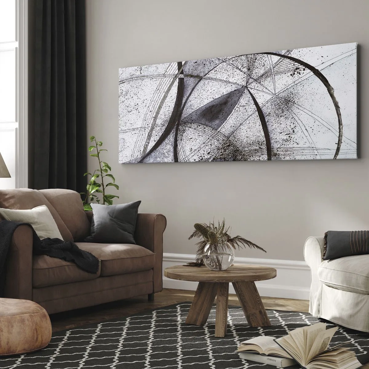 Obraz na płótnie - Futurystyczna fantazja - 100x40 cm