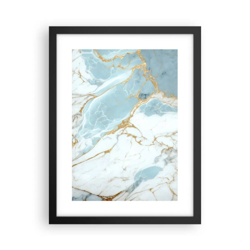 Plakat w czarnej ramie - Bogactwo kamienia - 30x40 cm