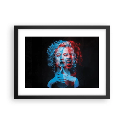 Plakat w czarnej ramie - Alter ego - 40x30 cm