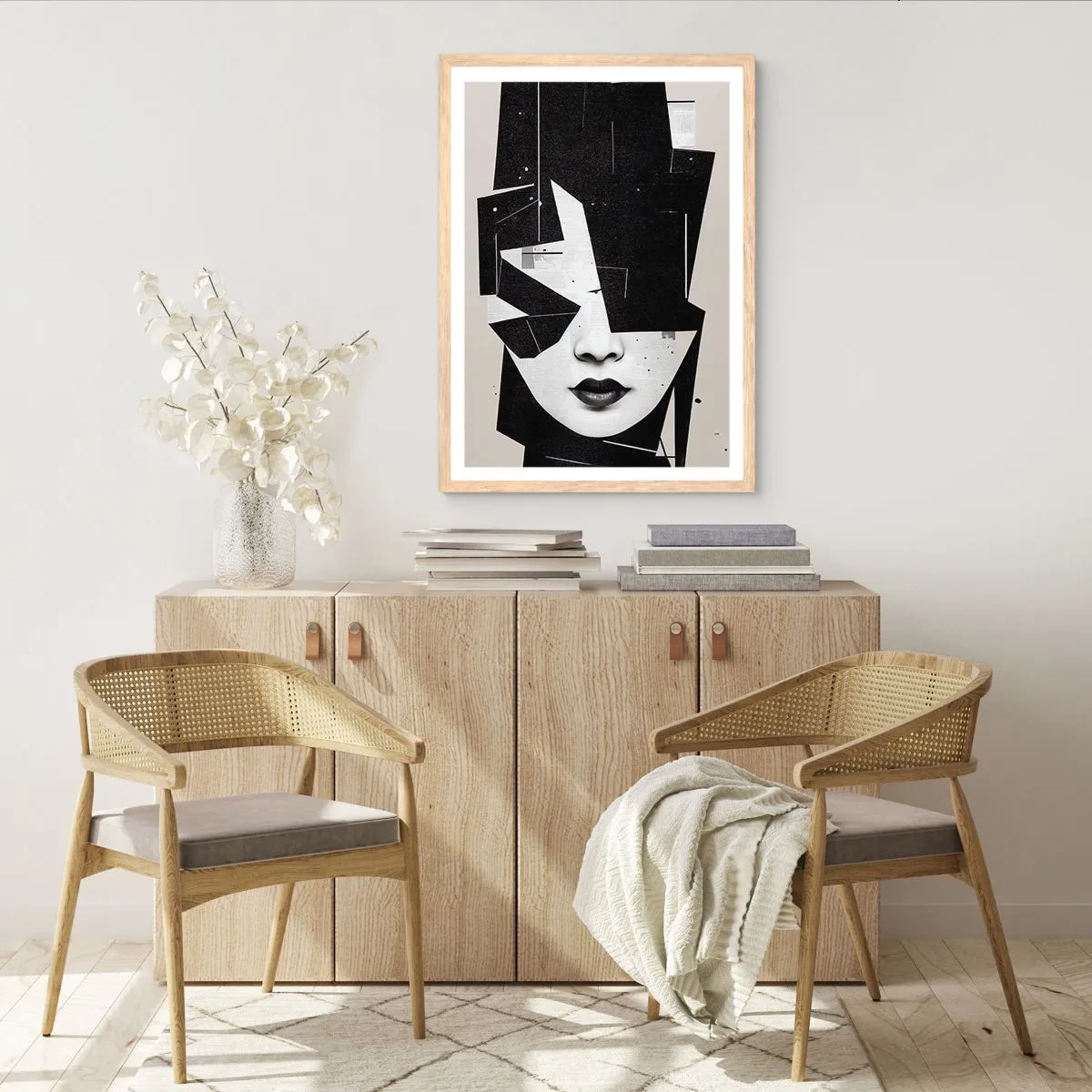 Plakat w ramie jasny dąb - Głęboko ukryte - 30x40 cm