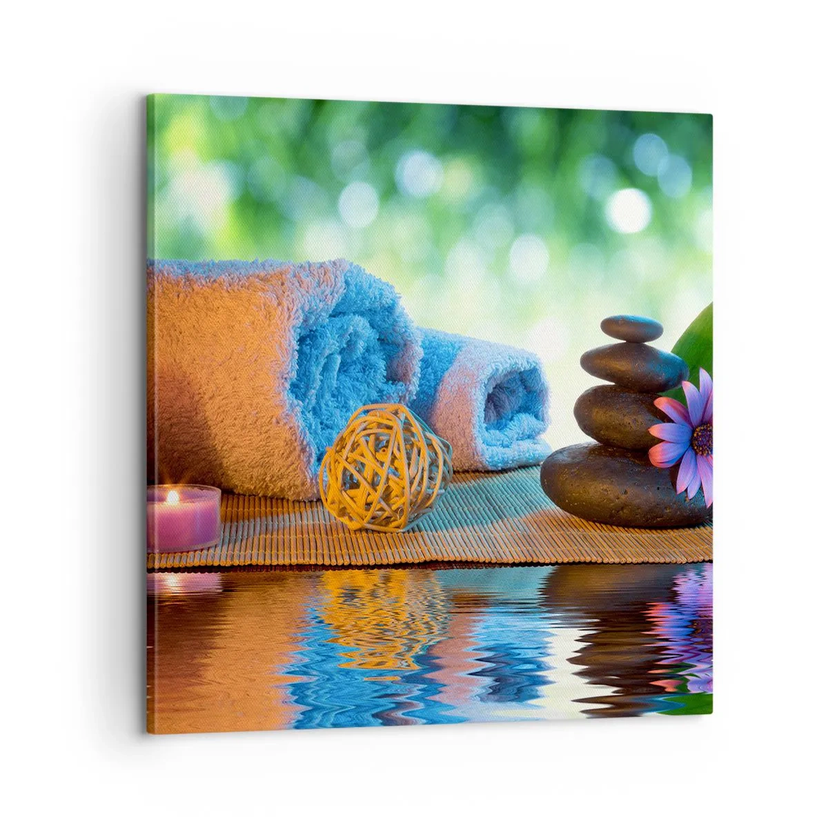 Obraz na płótnie - Czas dla ciała - 60x60 cm