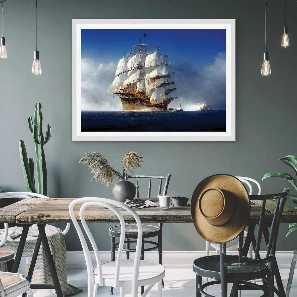 Plakat w białej ramie - The great glory! - 50x40 cm