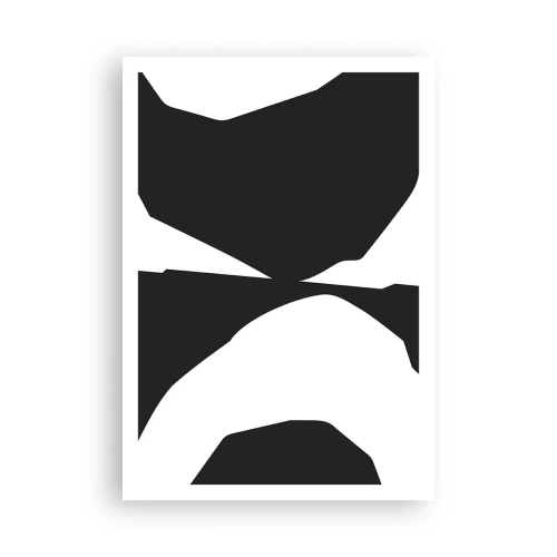 Plakat - Pozytyw -negatyw - 70x100 cm