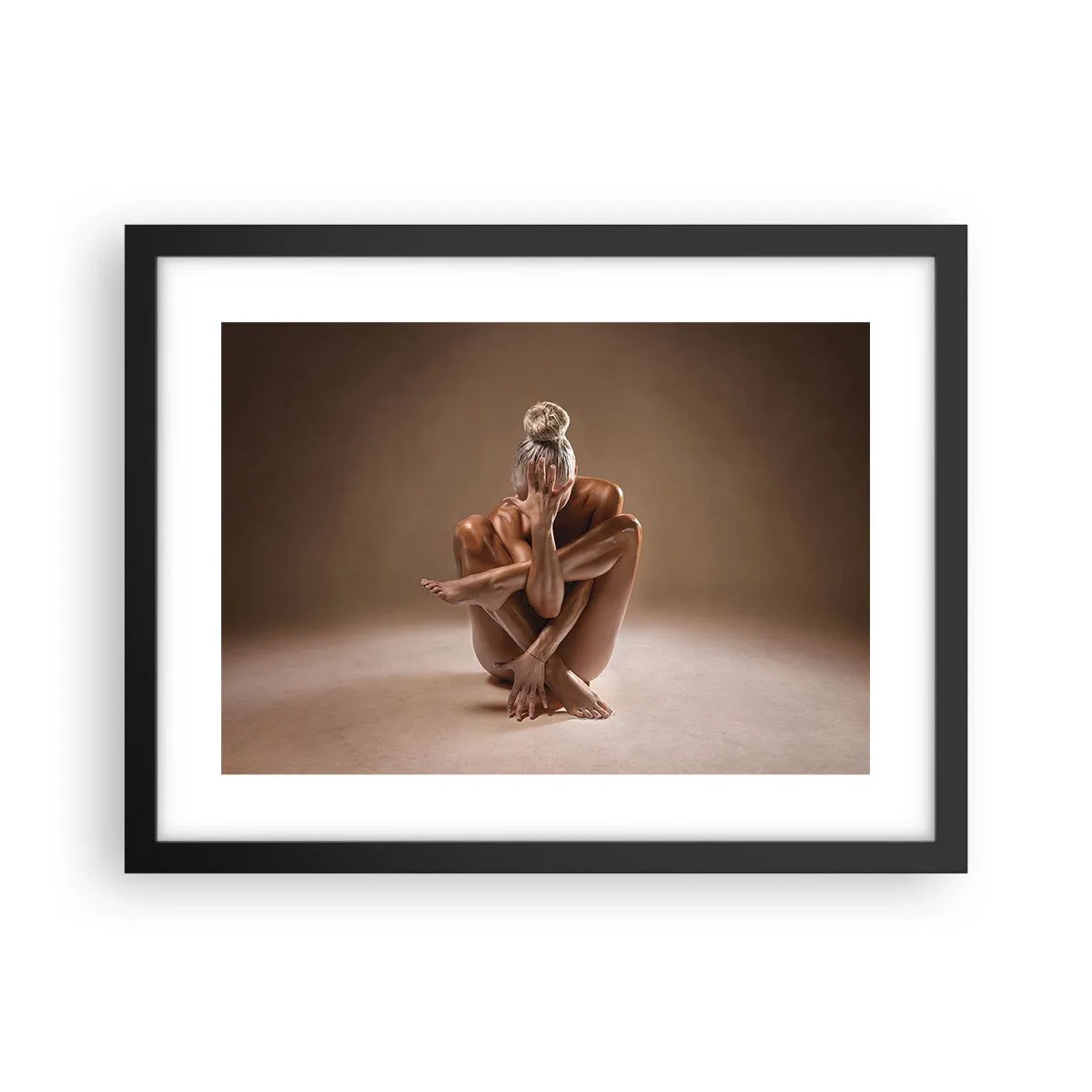 Plakat w czarnej ramie - Jedność ciała i ducha - 40x30 cm