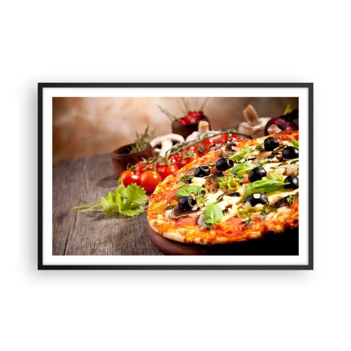 Plakat w czarnej ramie - Z tellurycznych ingrediencji - 91x61 cm