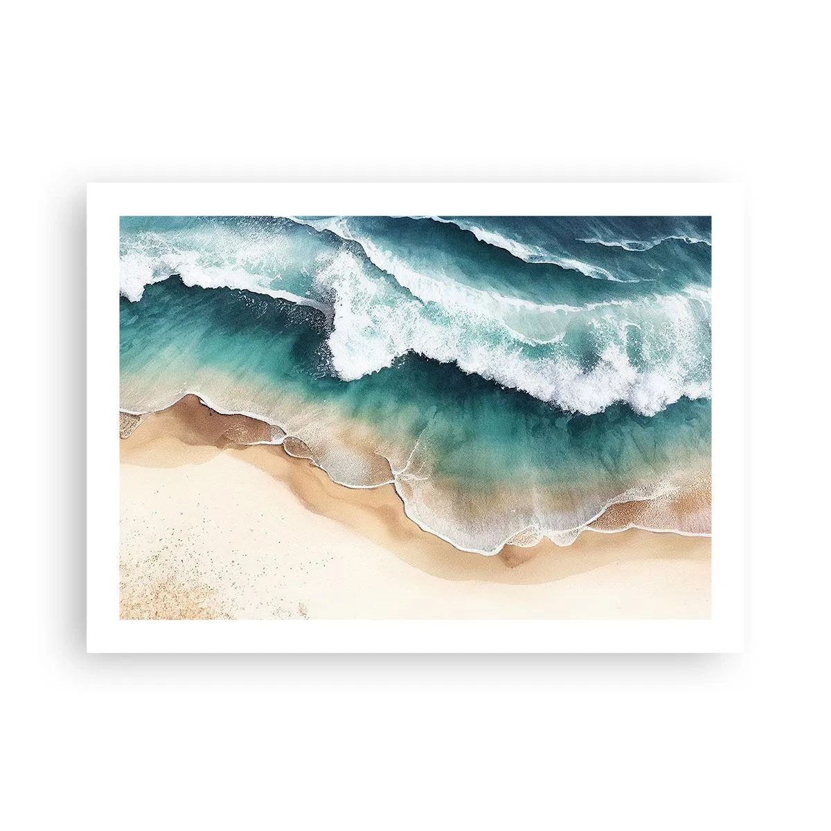 Plakat - Odwieczne spotkanie - 70x50 cm