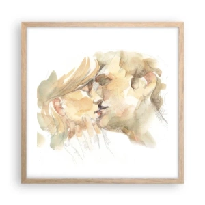 Plakat w ramie jasny dąb - Odnaleziona połowa? - 50x50 cm