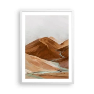 Plakat w białej ramie - Do źródła - 50x70 cm