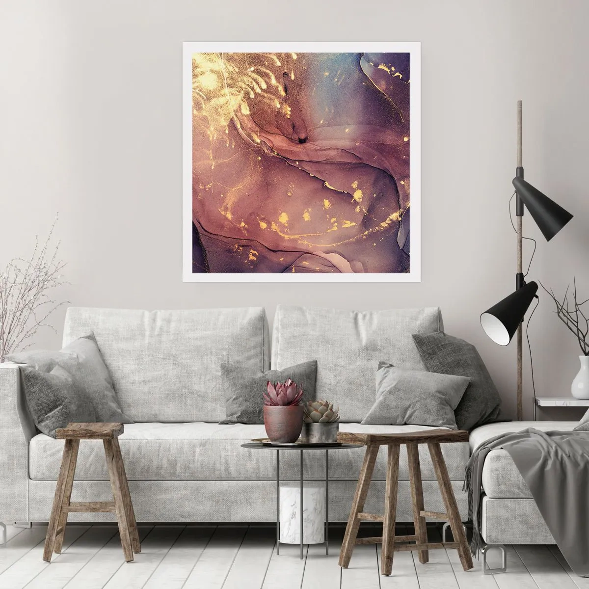 Plakat - Materia i duch - 30x30 cm