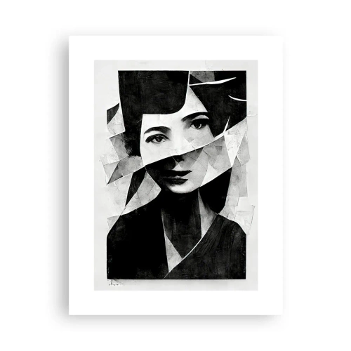 Plakat - Naprawdę jaka jesteś… - 30x40 cm