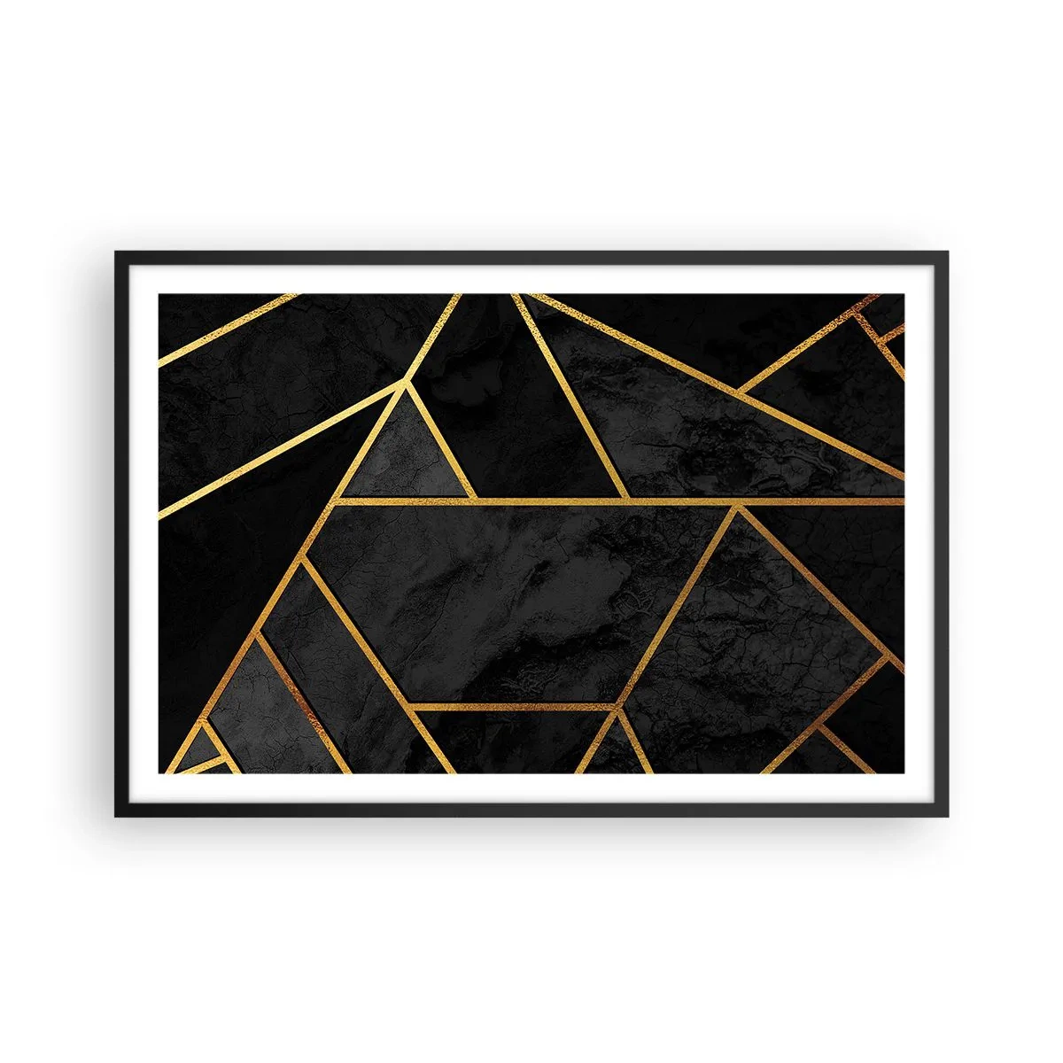 Plakat w czarnej ramie - Mrok i blask - 91x61 cm