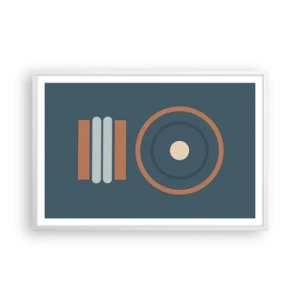 Plakat w białej ramie - Istota rzeczy - 91x61 cm