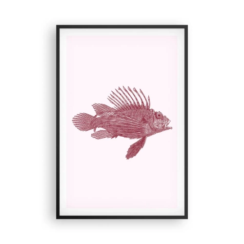 Plakat w czarnej ramie - Mieszkanka egzotycznych wód - 61x91 cm