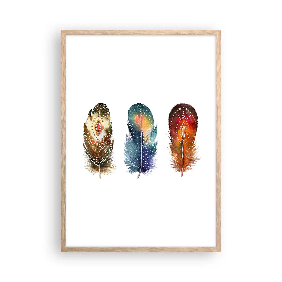 Plakat w ramie jasny dąb - Rytuały, obrzędy, tajemnice - 50x70 cm