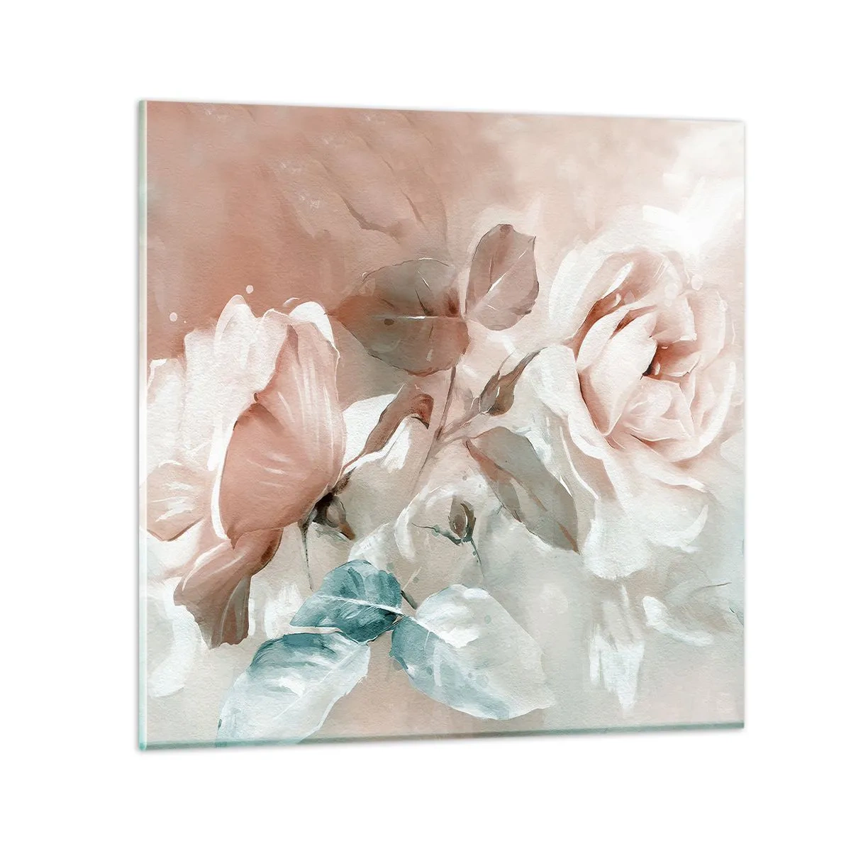 Obraz na szkle - Duch romantyzmu - 40x40 cm