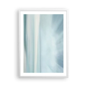 Plakat w białej ramie - Spokój aż po horyzont - 50x70 cm