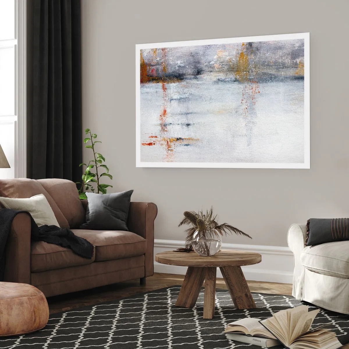 Plakat - Za powietrza zasłoną - 70x50 cm