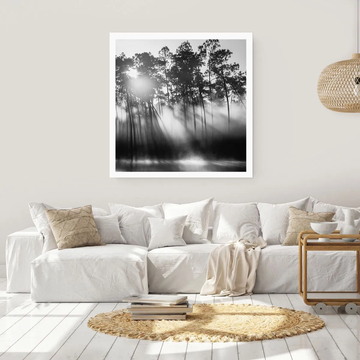 Plakat - Niepowstrzymane słońce - 30x30 cm