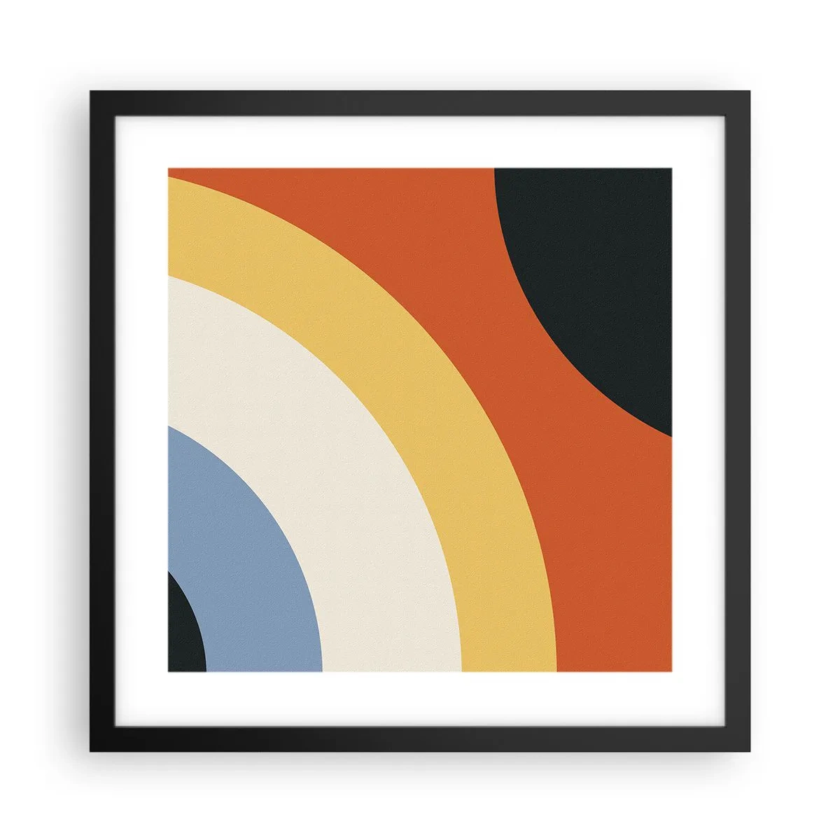 Plakat w czarnej ramie - Ku sobie - 40x40 cm