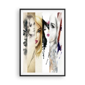 Plakat w czarnej ramie - I zawsze to TY - 61x91 cm