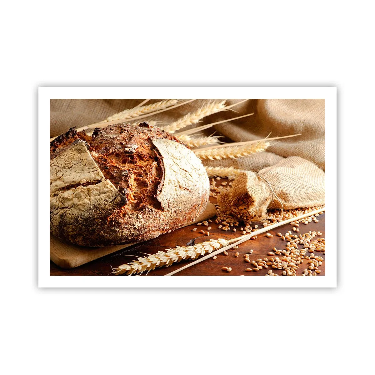 Plakat - Apetyczny, wonny, chrupiący - 91x61 cm