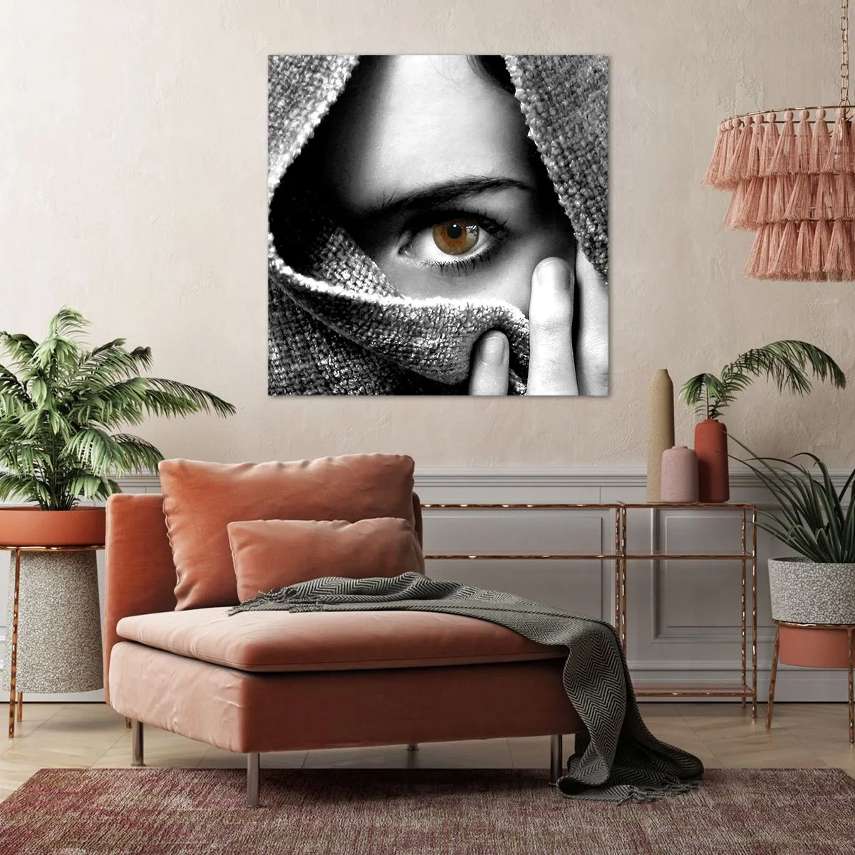 Obraz na płótnie - Poznaj tajemnicę - 40x40 cm