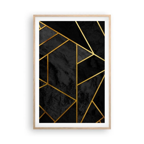 Plakat w ramie jasny dąb - Mrok i blask - 61x91 cm
