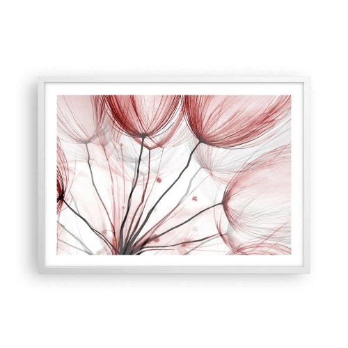 Plakat w białej ramie - Przed odlotem - 70x50 cm