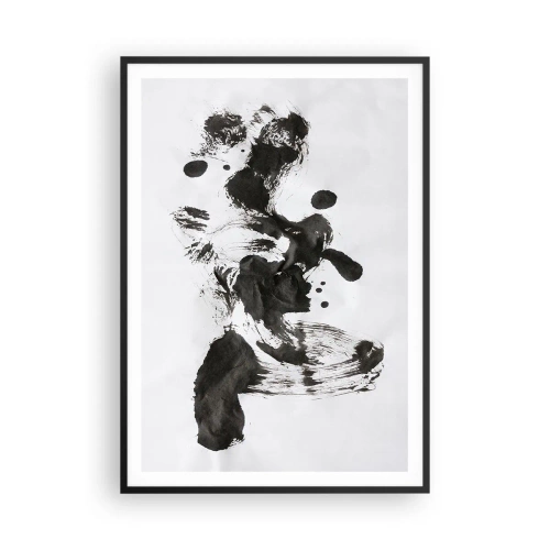 Plakat w czarnej ramie - W szaleństwie metoda? - 70x100 cm