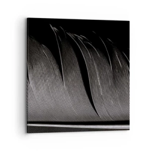 Obraz na płótnie - Pióro – cudowna konstrukcja - 70x70 cm