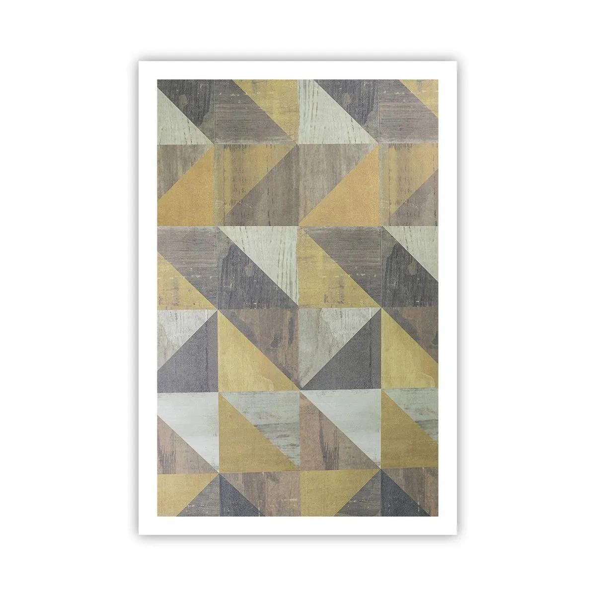 Plakat - Pod kątem trójkąta - 61x91 cm