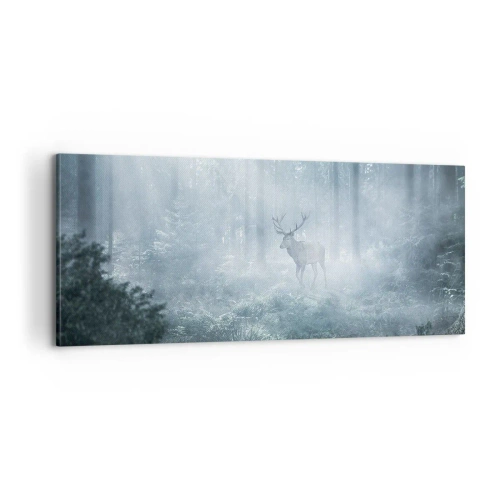 Obraz na płótnie - Poranny obchód włości - 100x40 cm