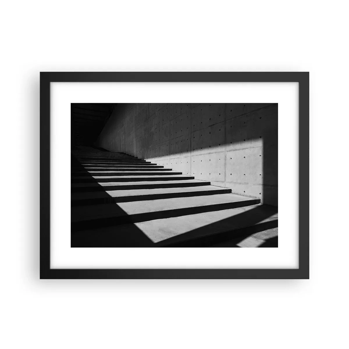 Plakat w czarnej ramie - Surowa uroda modernizmu - 40x30 cm