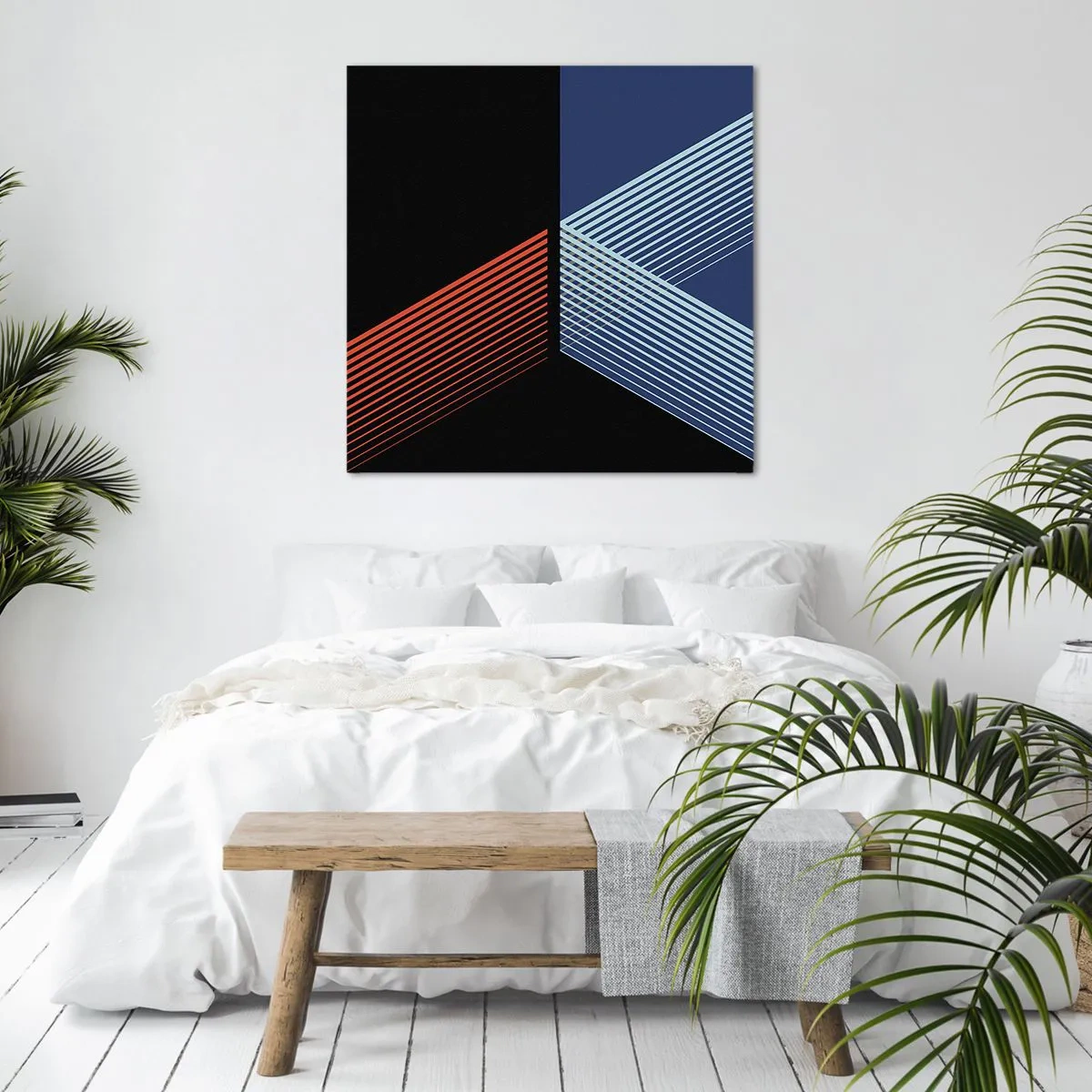 Obraz na płótnie - Prosta historia - 50x50 cm