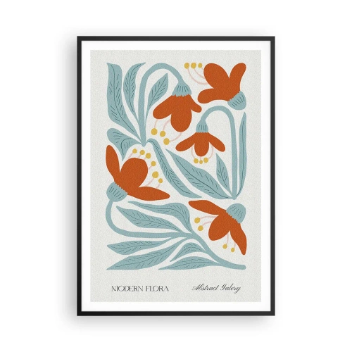 Plakat w czarnej ramie - Ku ziemi, ku słońcu - 70x100 cm