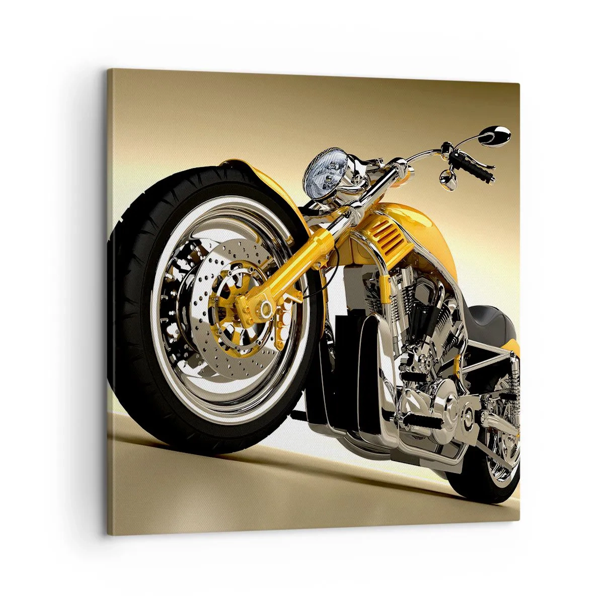 Obraz na płótnie - Marzenie o sile i prędkości - 60x60 cm