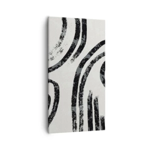 Obraz na płótnie - W pół zatrzymany - 55x100 cm