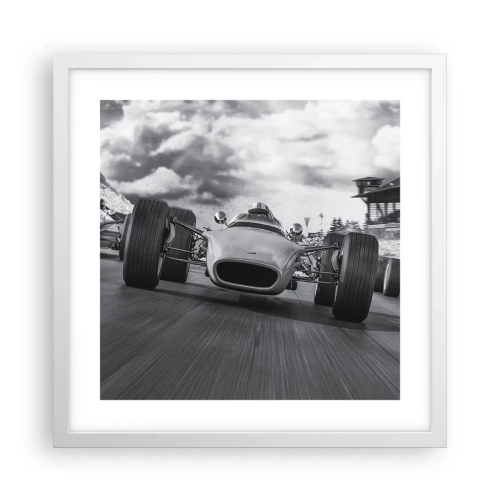 Plakat w białej ramie - Jest moc! - 40x40 cm