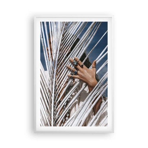 Plakat w białej ramie - Dziewczyna szamana? - 61x91 cm