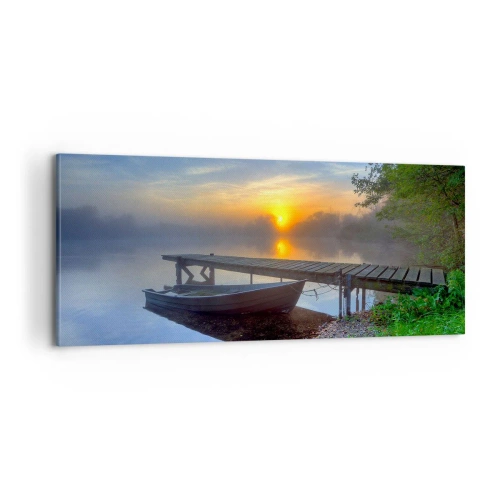 Obraz na płótnie - Jak zwyczajne zamienia się w magiczne - 100x40 cm