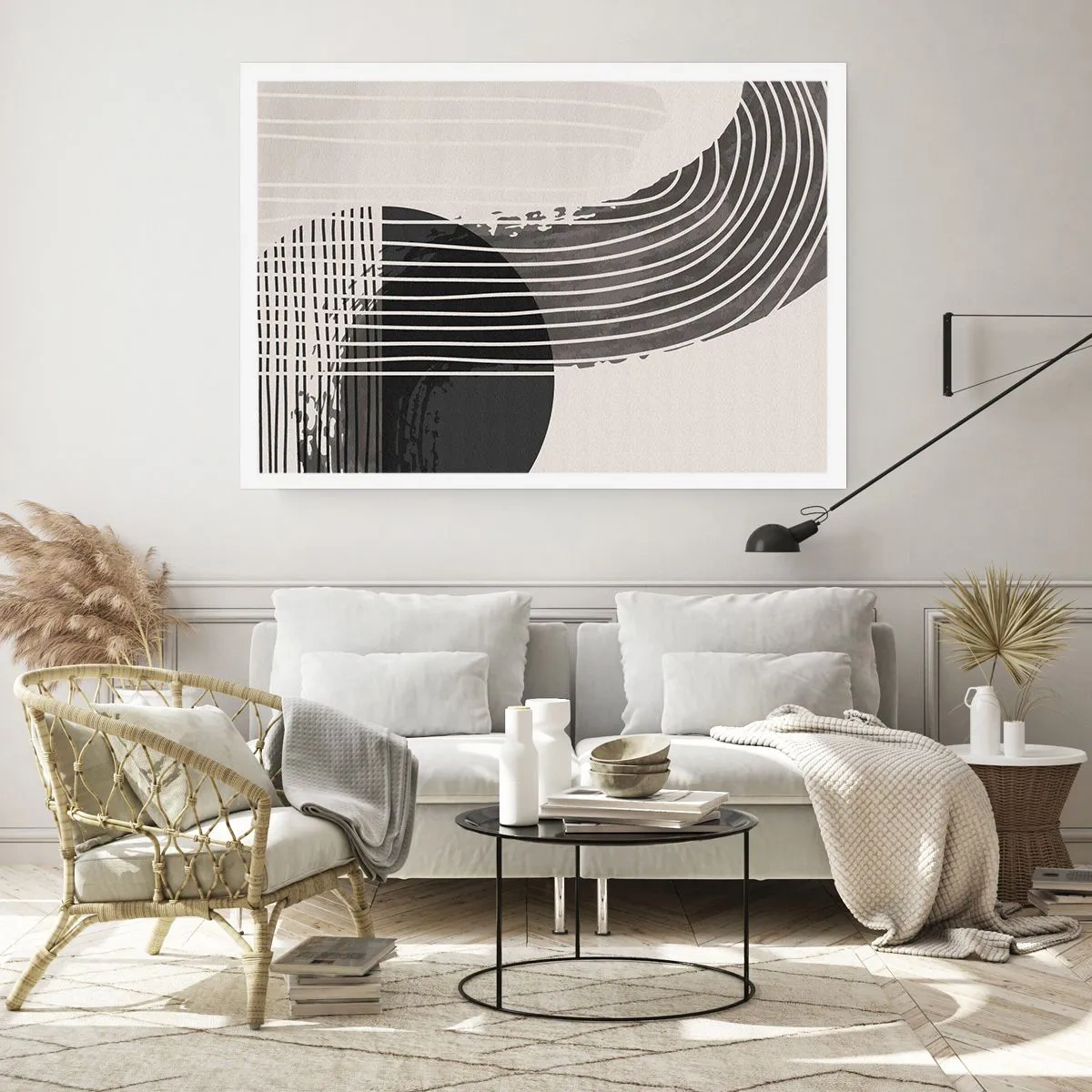 Plakat - Tam i z powrotem - 50x40 cm