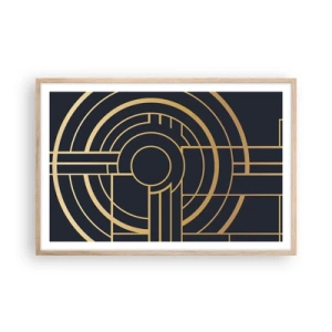 Plakat w ramie jasny dąb - Obroty rzeczy - 91x61 cm