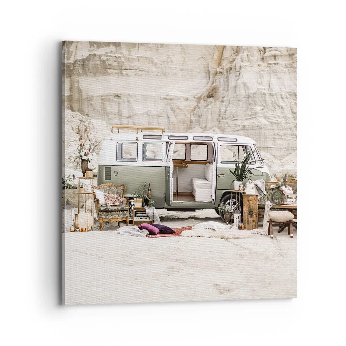 Obraz na płótnie - Podróż czas zacząć - 70x70 cm